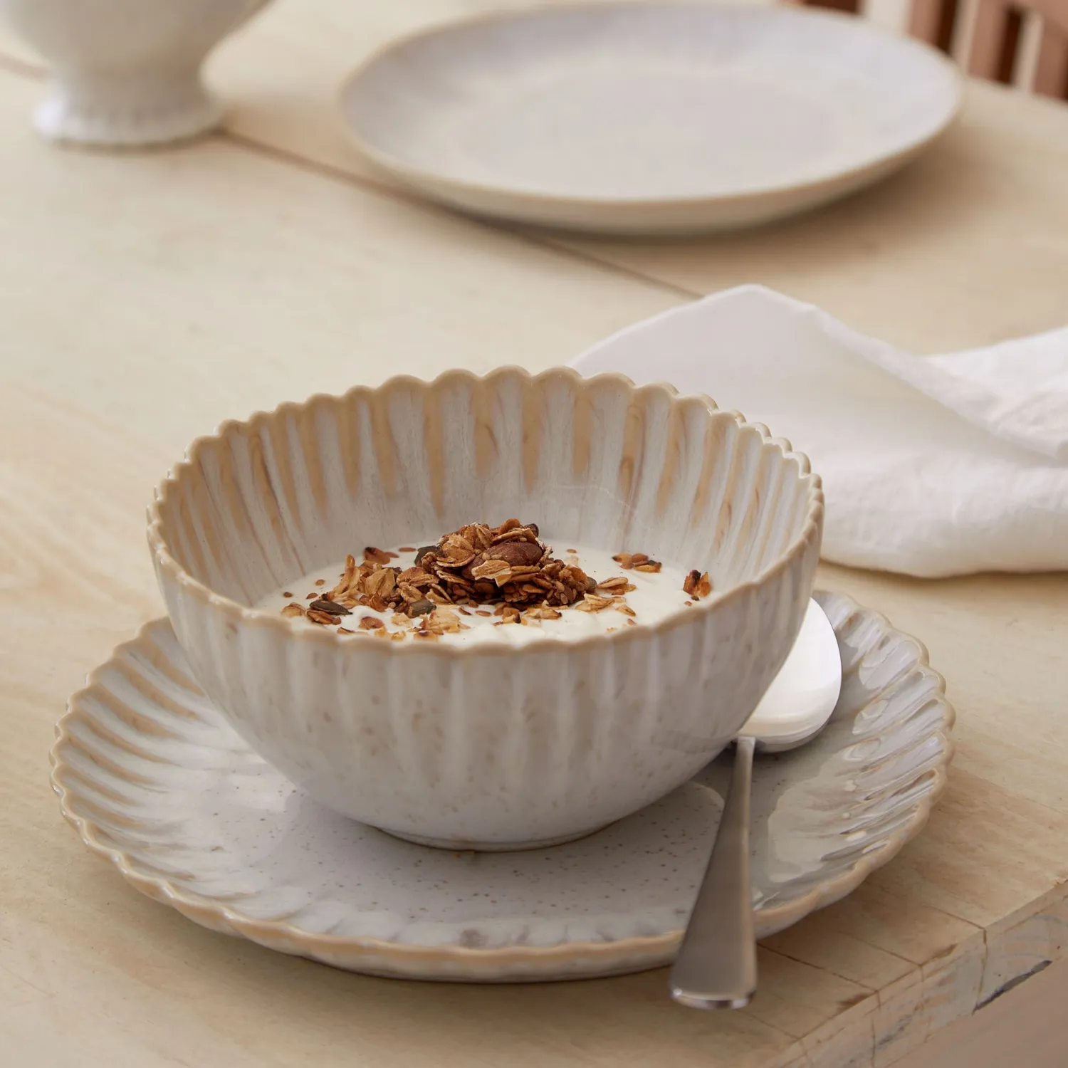 Costa Nova Mallorca Salad Plates, Set of 6