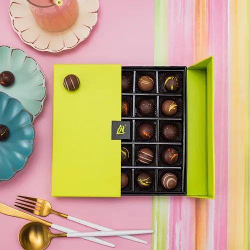 Norman Love Confections 25-Piece Truffle Box