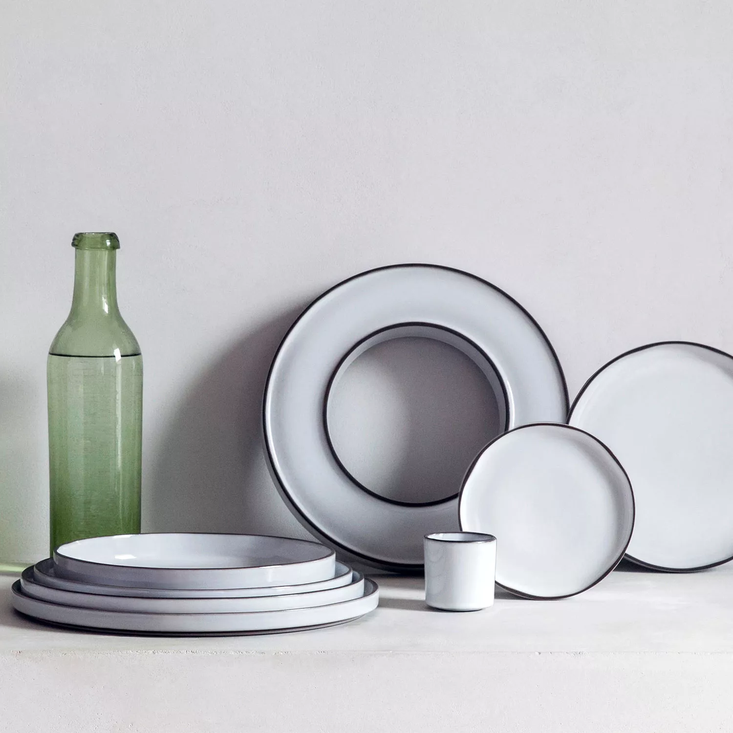 Revol Caractère Dinner Plates, 10.25", Set of 4