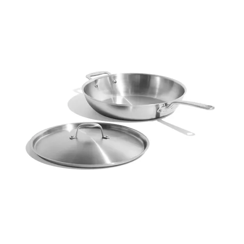 Made In Stainless Clad 6 Qt. Weeknight Pan