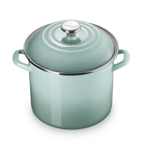 Le Creuset Enameled Steel Stockpot with Stainless Steel Knob, 10 qt.