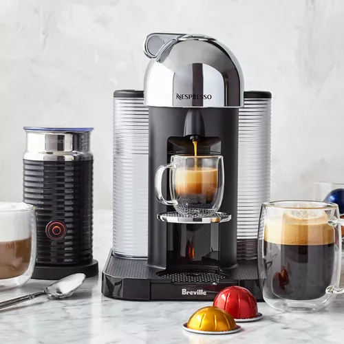 Nespresso VertuoLine by Breville with Aeroccino3 Frother, Chrome