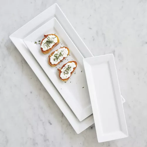 Sur La Table Porcelain Platters, Set of 3