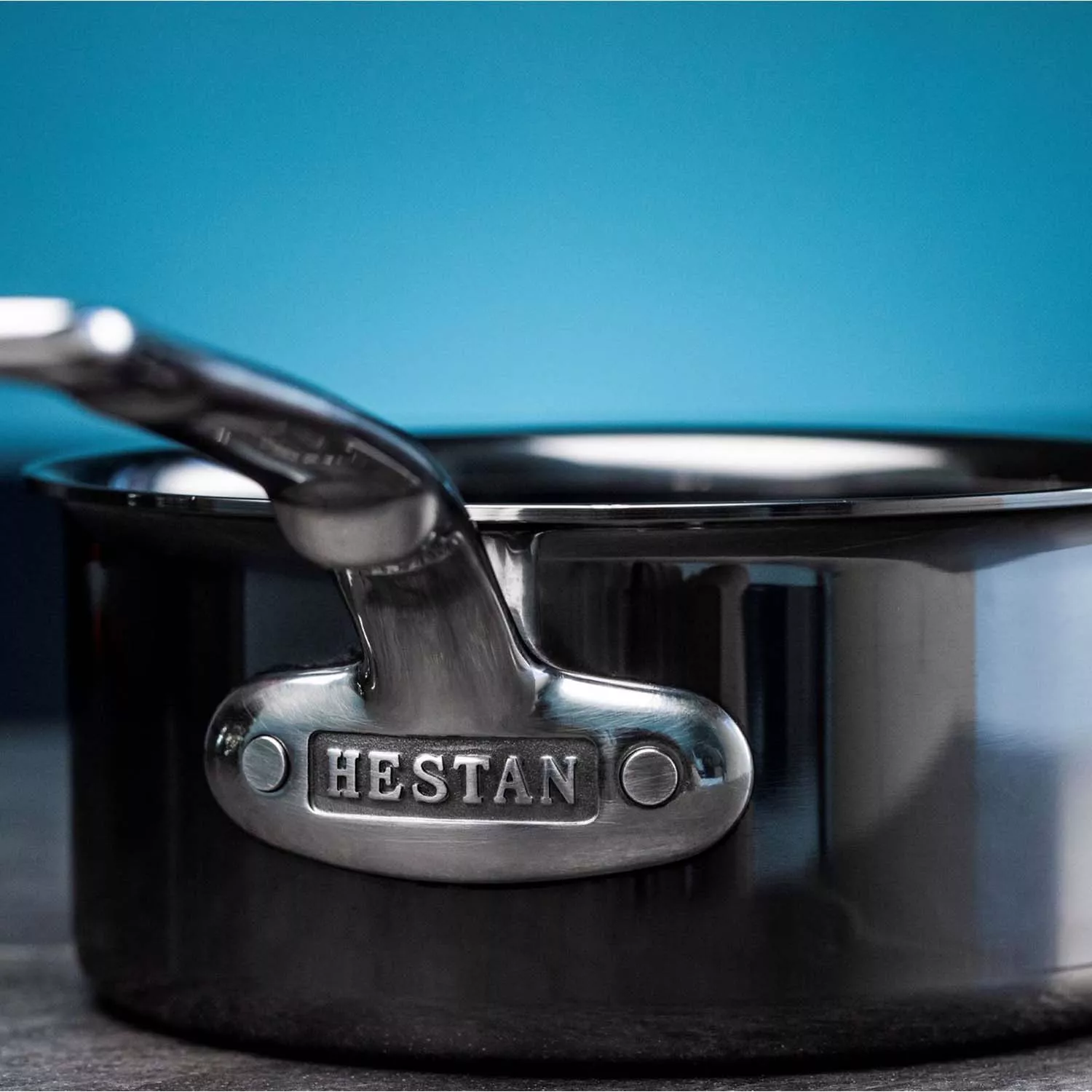 Hestan NanoBond 2 qt. Stainless Steel Covered Saucepan