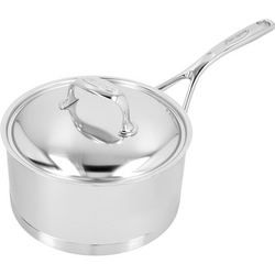 Demeyere Atlantis7 Stainless Steel Saucepan with Lid The 7 layers of steel make your cooking efficiency go up while evenly distributing and retaining heat better than any saucepan out there