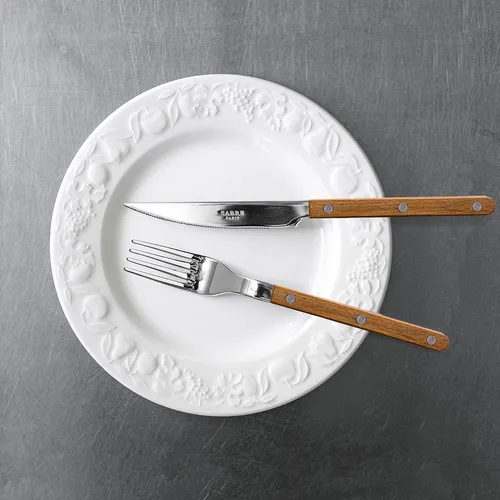 Sabre Bistrot 5-Piece Teak Wood Flatware Set