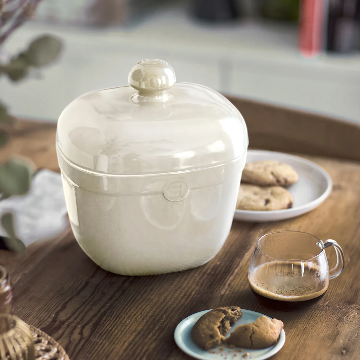 Emile Henry Cookie Jar, 9 in. 