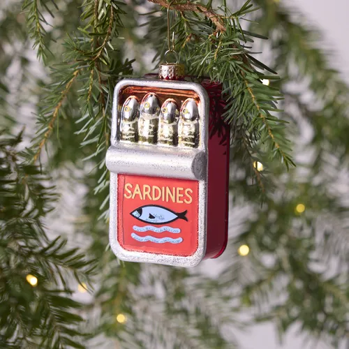 Sur la table Sardines Ornament