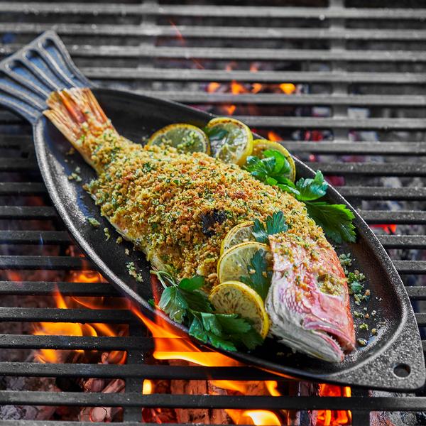 Sur La Table Cast Iron Fish Pan - thumbnail 2