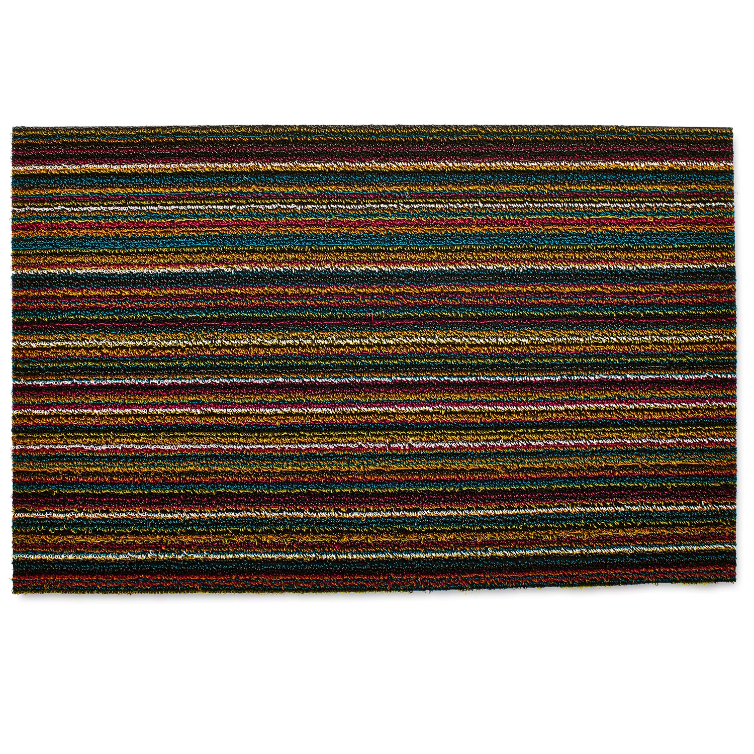 Chilewich Skinny Stripe Shag Mat, Multi