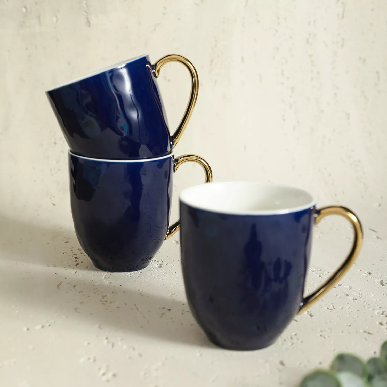 Stone Lain Florian Porcelain 16-Piece Round Dinnerware Set
