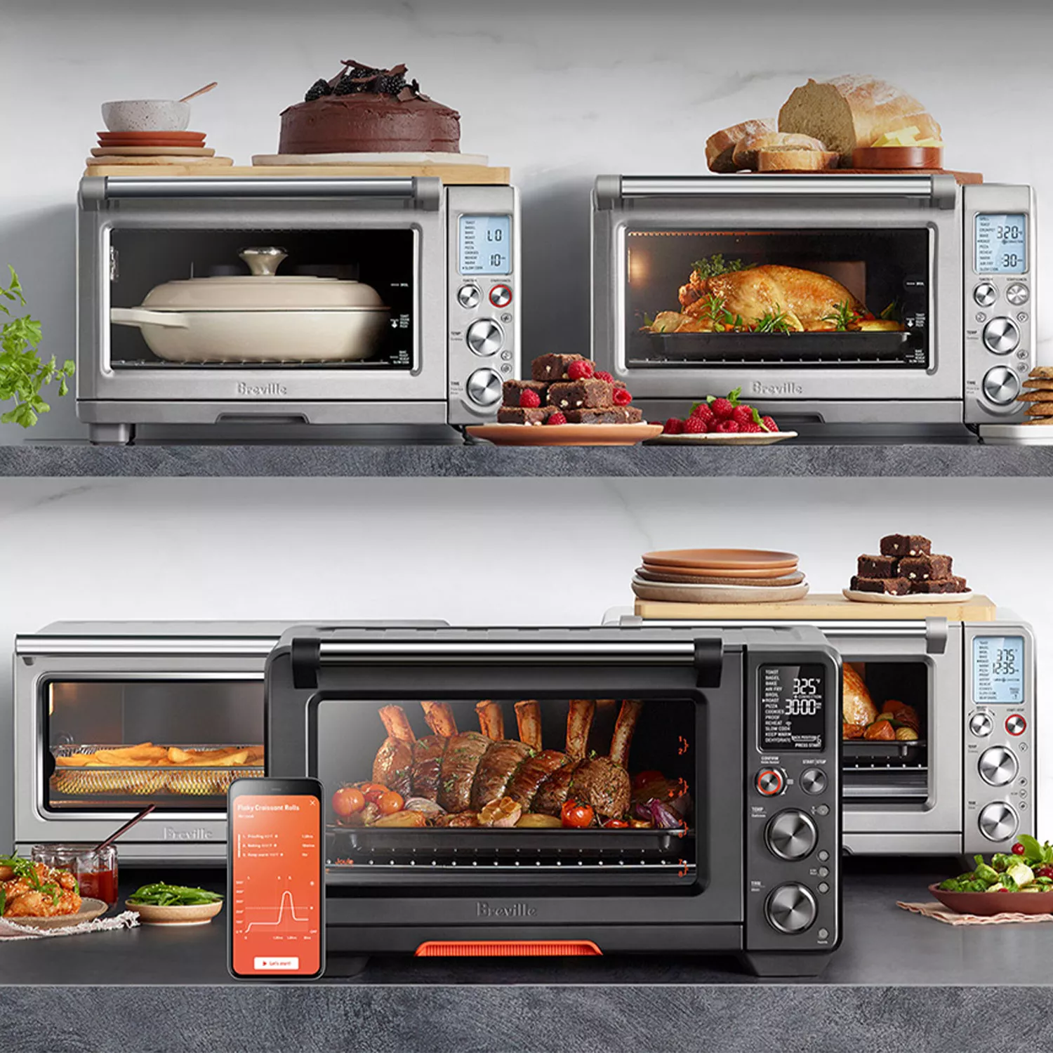 Shop Breville countertop ovens for 55% off at Sur La Table