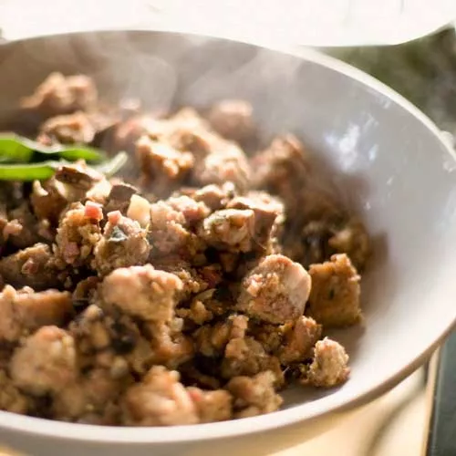 Andouille Sausage and Corn Bread Stuffing