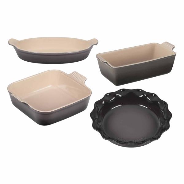 Le Creuset Heritage Stoneware 4-Piece Bakeware Set