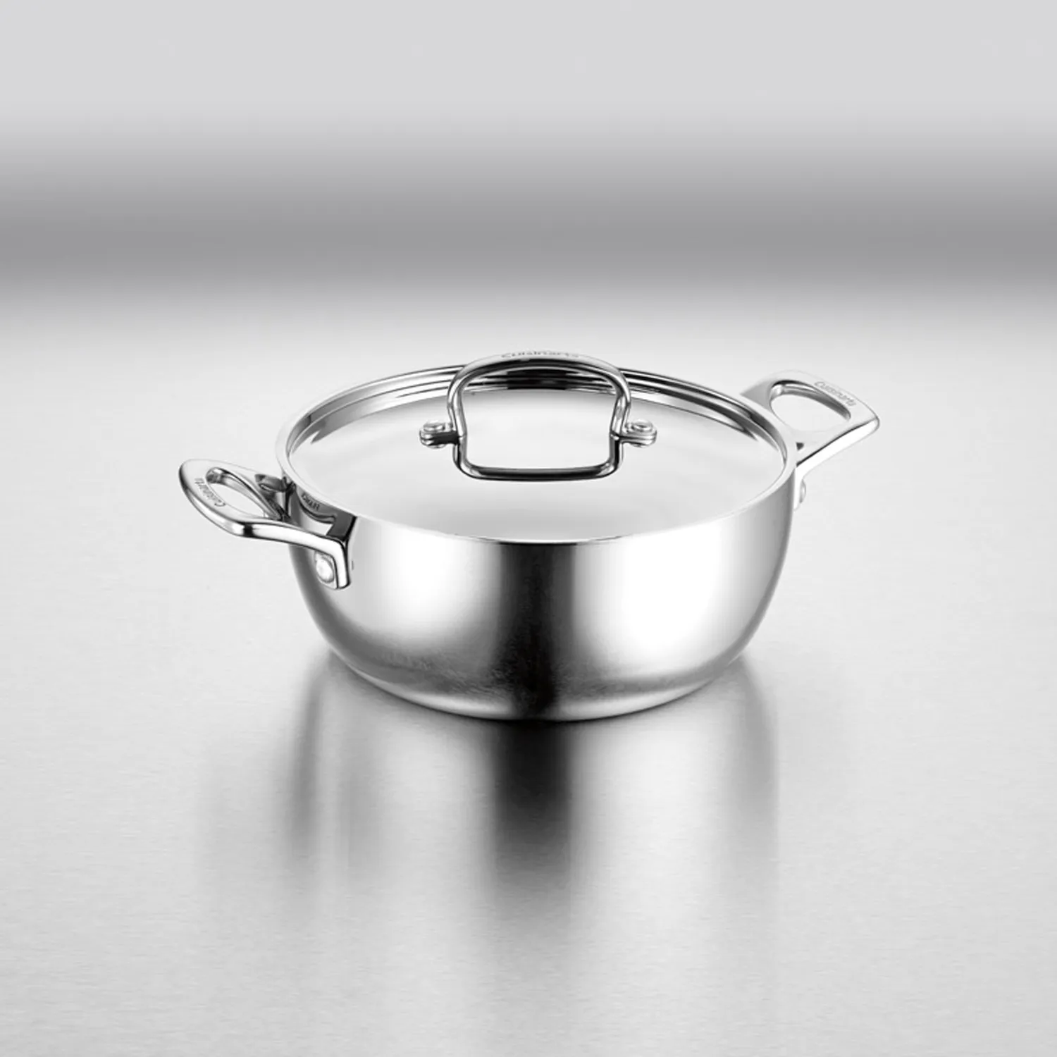 Cuisinart French Classic 3-Ply Stainless Steel Dutch Oven, 4.5 qt. 