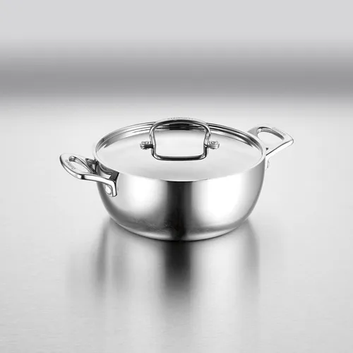 Cuisinart French Classic 3-Ply Stainless Steel Dutch Oven, 4.5 qt. 