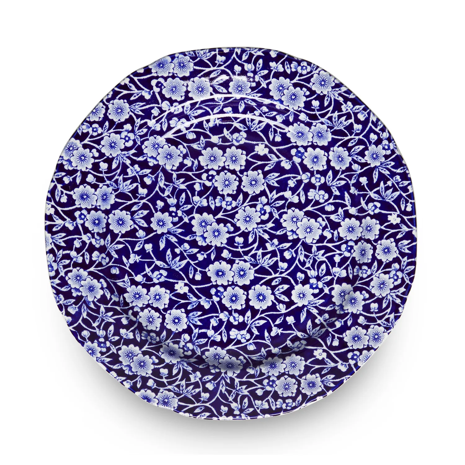 Burleigh Blue Calico Salad Plate