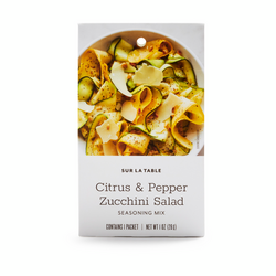 Sur La Table Citrus and Pepper Zucchini Salad Seasoning Mix
