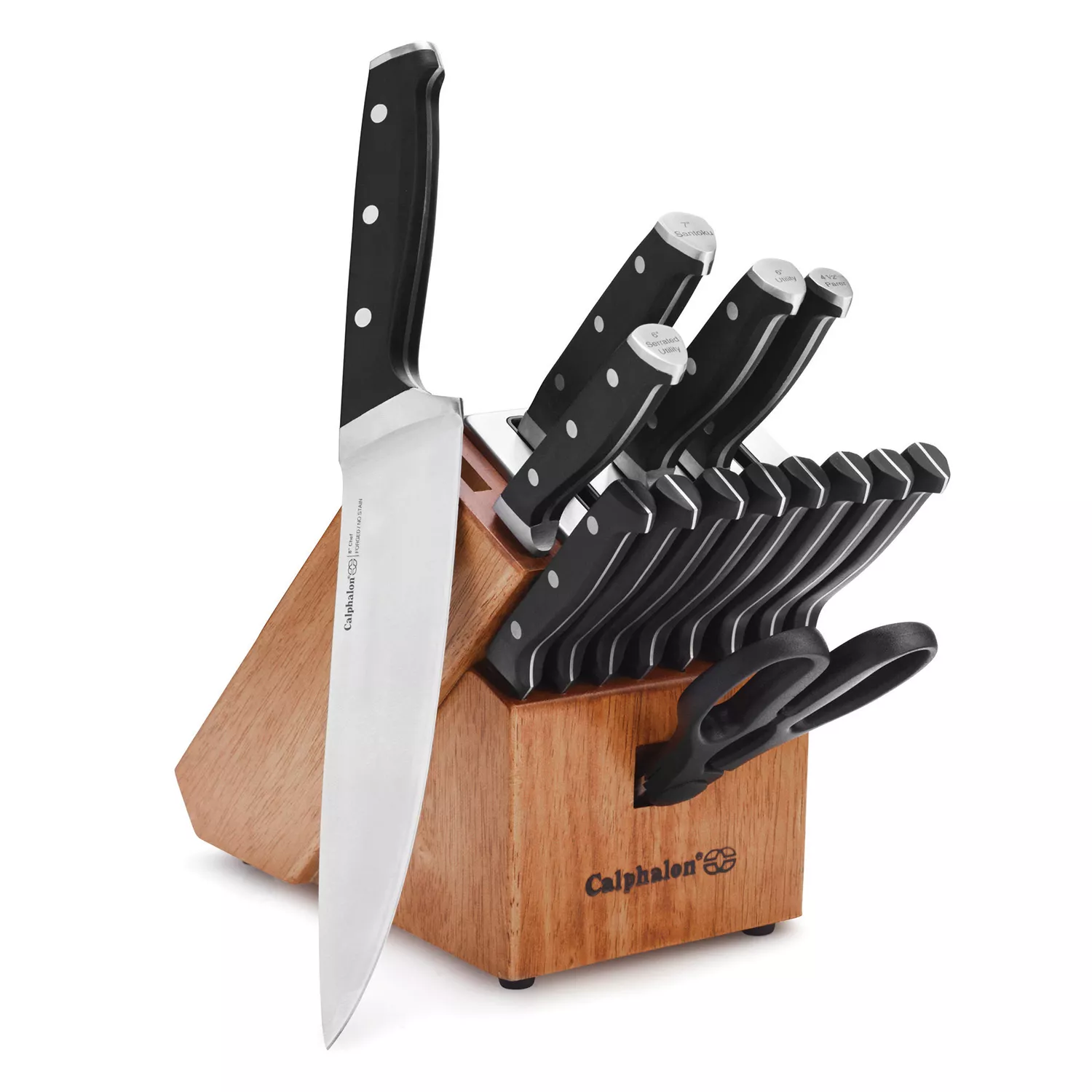 Calphalon Classic SelfSharpening 15Piece Cutlery Set Sur La Table