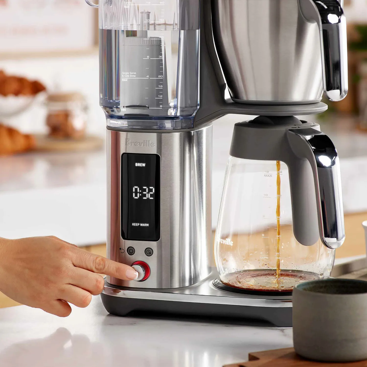 Breville Luxe Brewer Glass