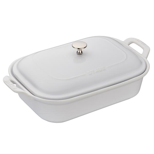 Staub Rectangular Covered Baker, 4 qt.