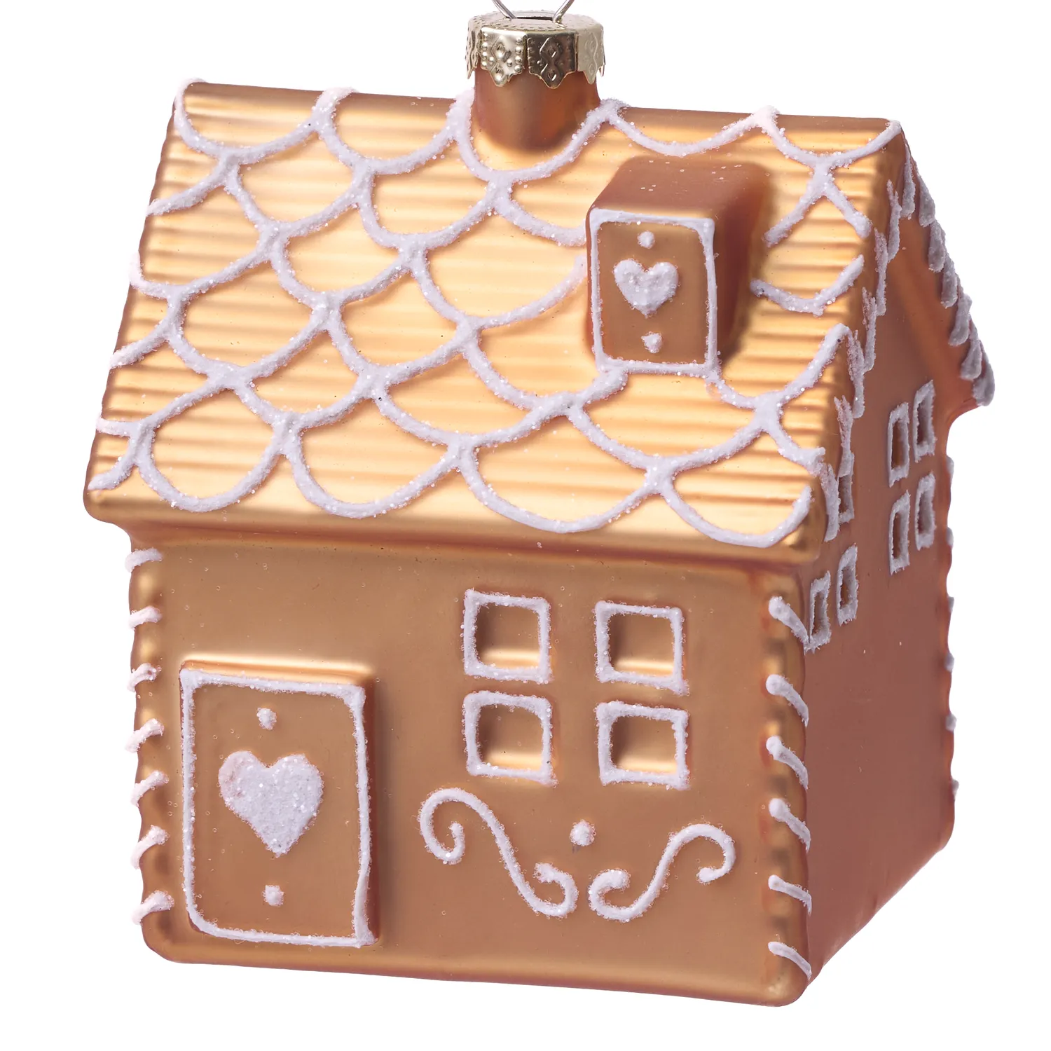 Sur la table Gingerbread House Ornament