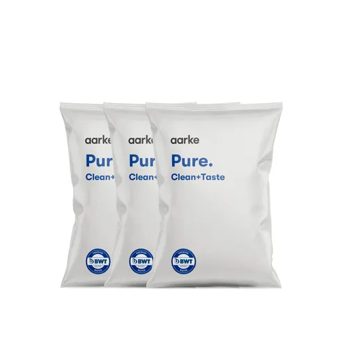 Aarke Water Pitcher Pure Filter Granules, 3-Pack