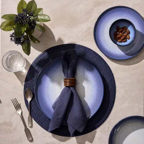 Sur La Table Lucent Reactive Glaze Salad Plate 