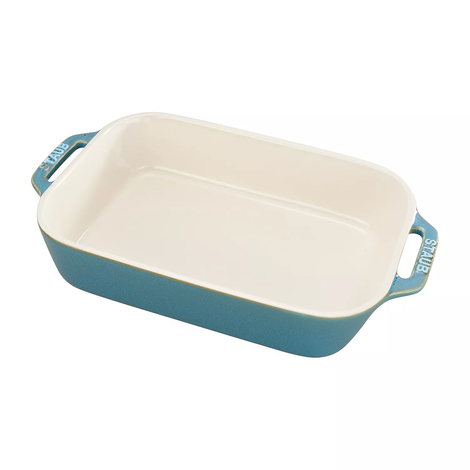 Staub Rustic Stoneware Bakers, Turquoise