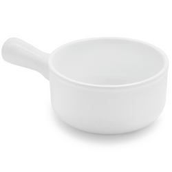 Sur La Table Porcelain Soup Bowl with Handle These onion soup bowls were the perfect size! Love them!