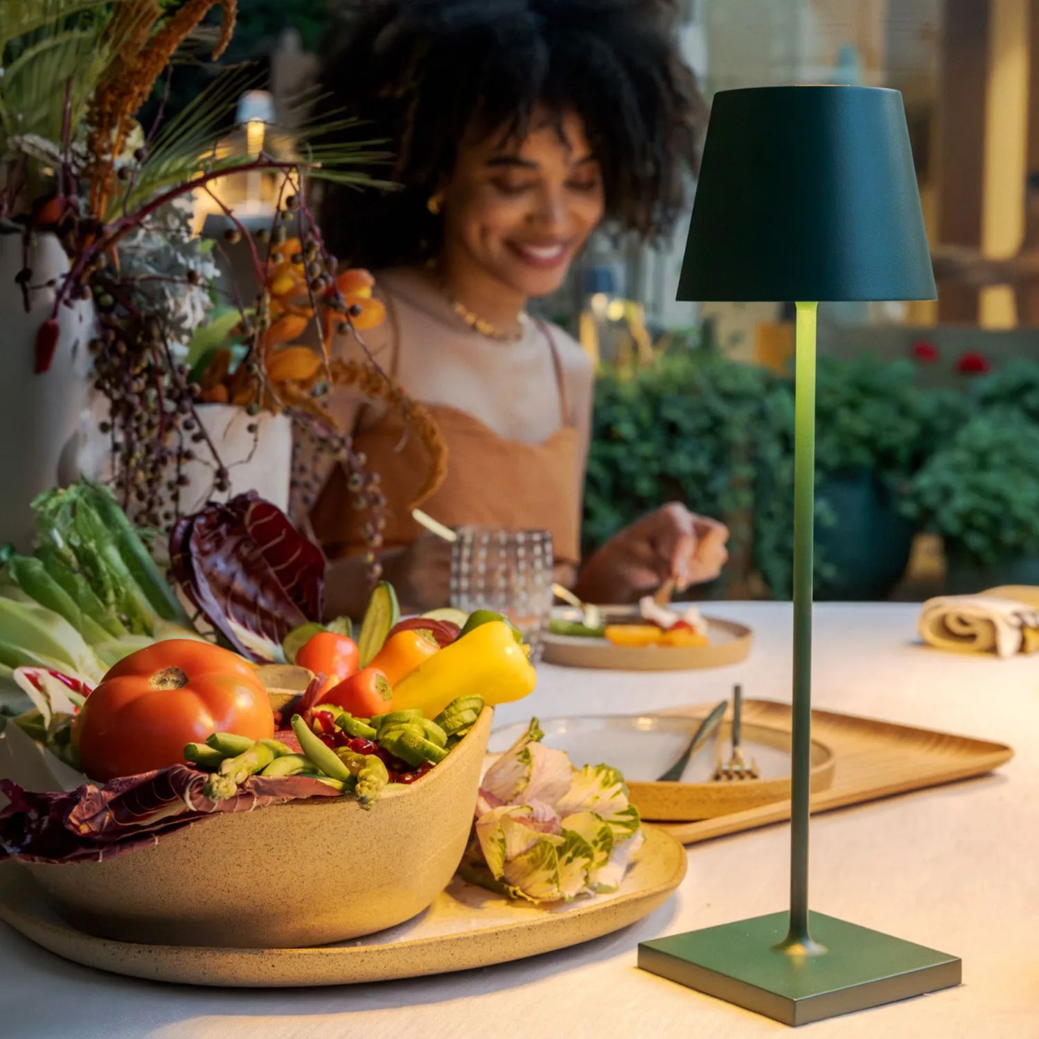 Zafferano Poldina Pro Indoor/Outdoor Cordless Table Lamp