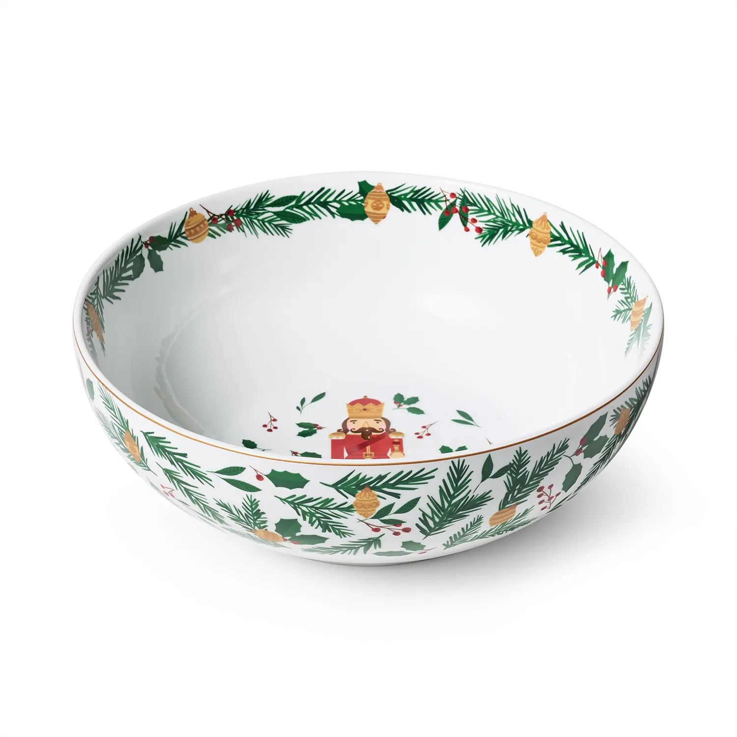 Sur La Table Nutcracker Serving Bowl, 11"