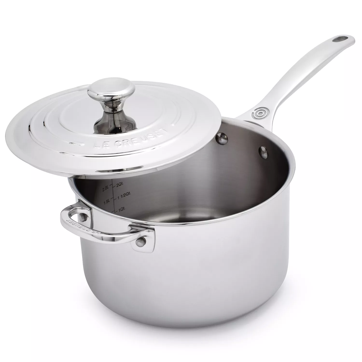 Le Creuset Stainless Steel Saucepan