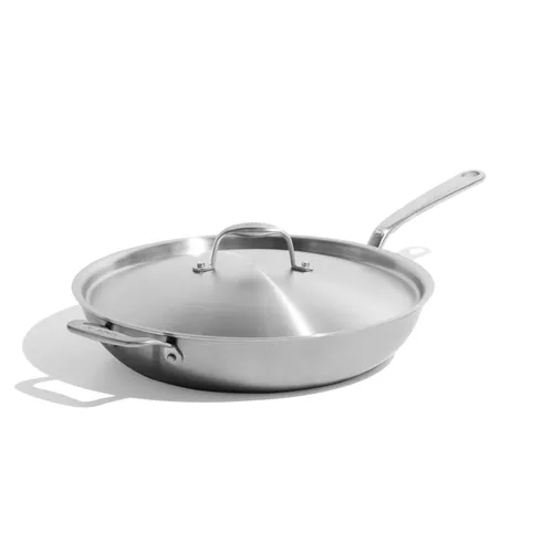 Made In Stainless Clad 6 Qt. Weeknight Pan