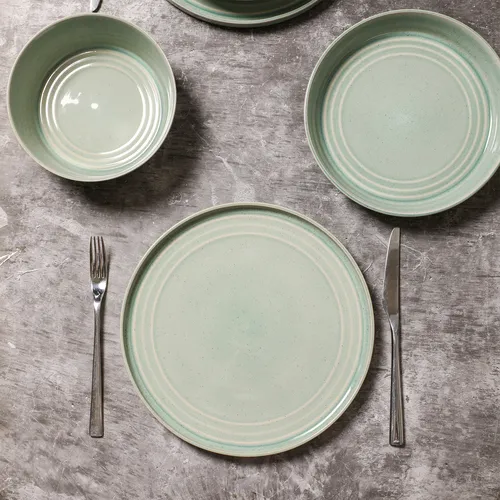 Stone Lain Claire Stoneware 12-Piece Dinnerware Set