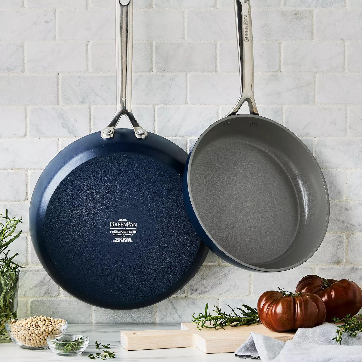 GreenPan GP5 Skillet Set, 9.5 & 11