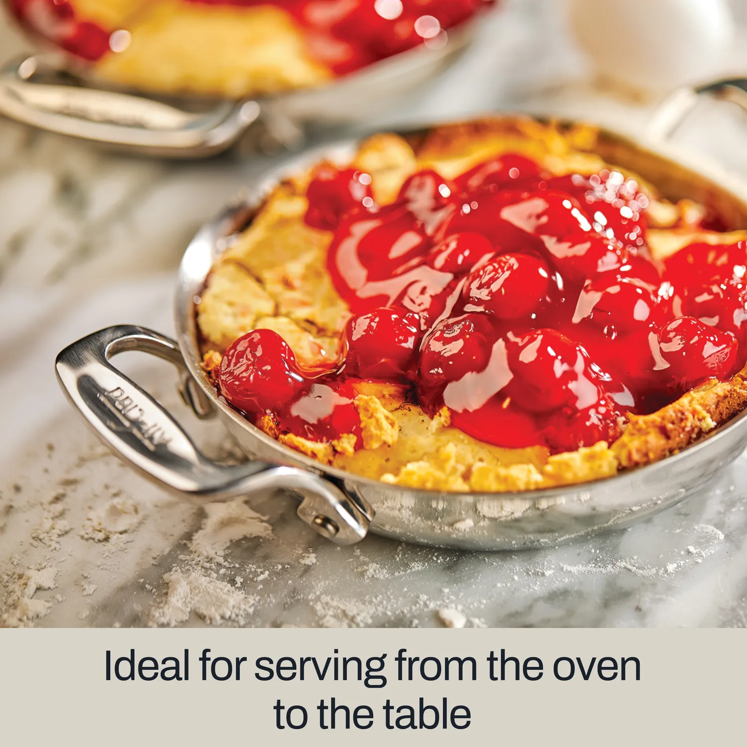 All-Clad Stainless Steel Mini 6" Round Gratins, Set of 2 