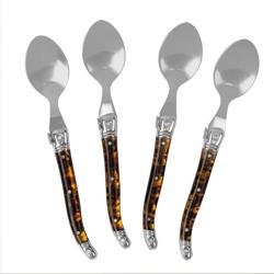 French Home Laguiole Coffee Spoons, Set of 4