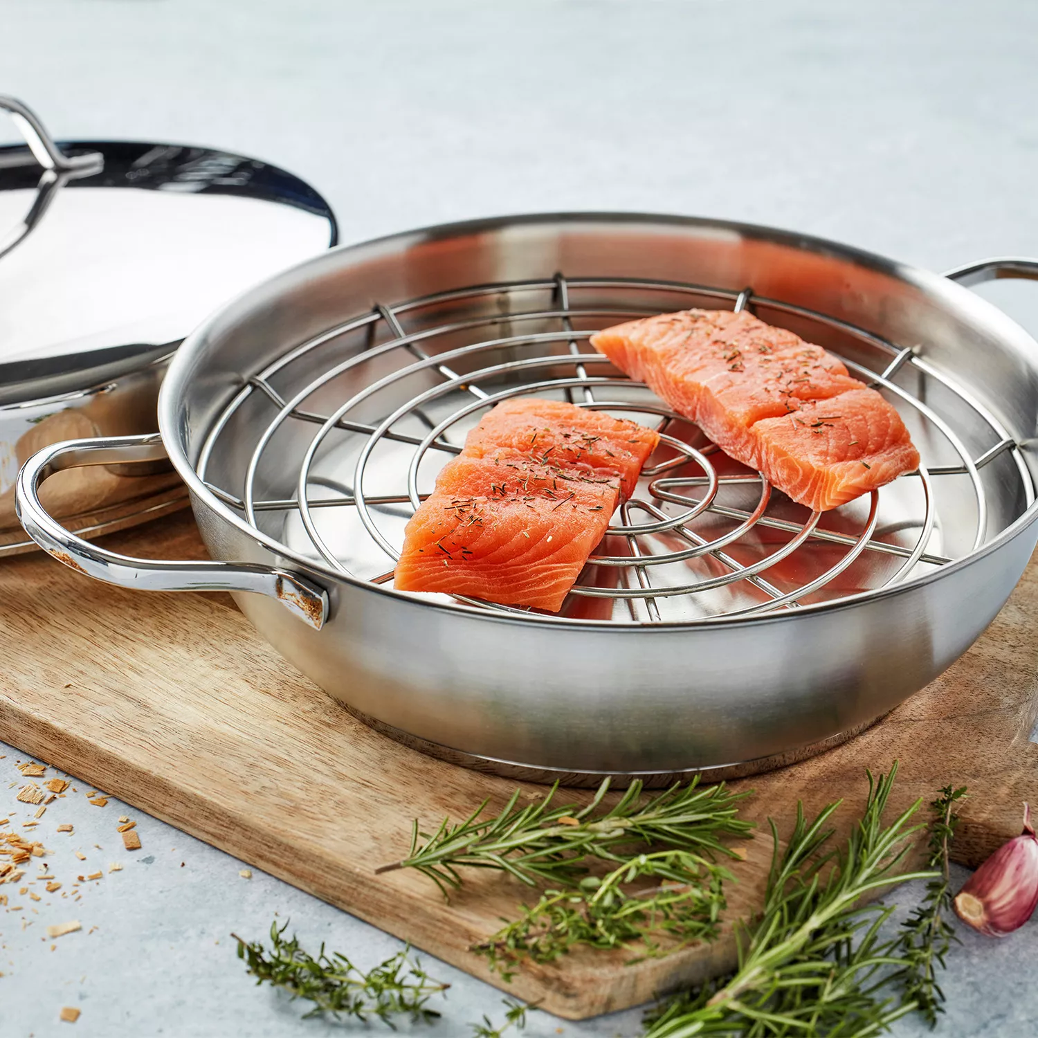 Original Stovetop Smoker with Woodchips