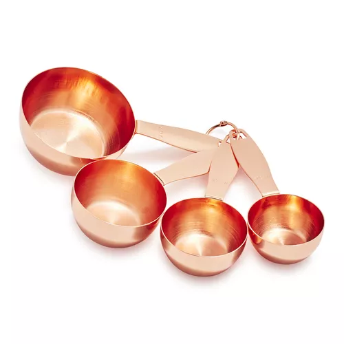 Sur La Table Copper Measuring Cups, Set of 4