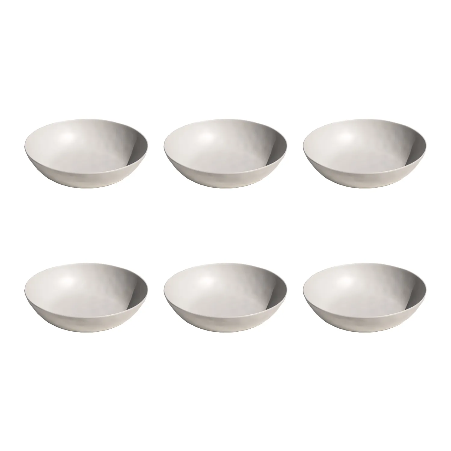 Tar Hong Organic Melamine Pasta Bowls, Set of 6