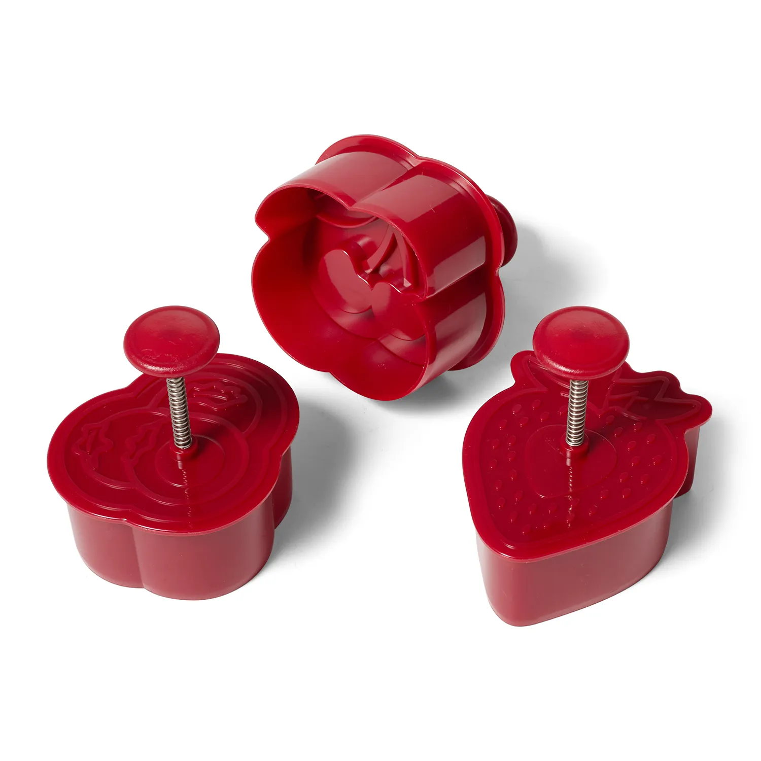 Berry Thumbprint Cookie Cutters, Set of 3