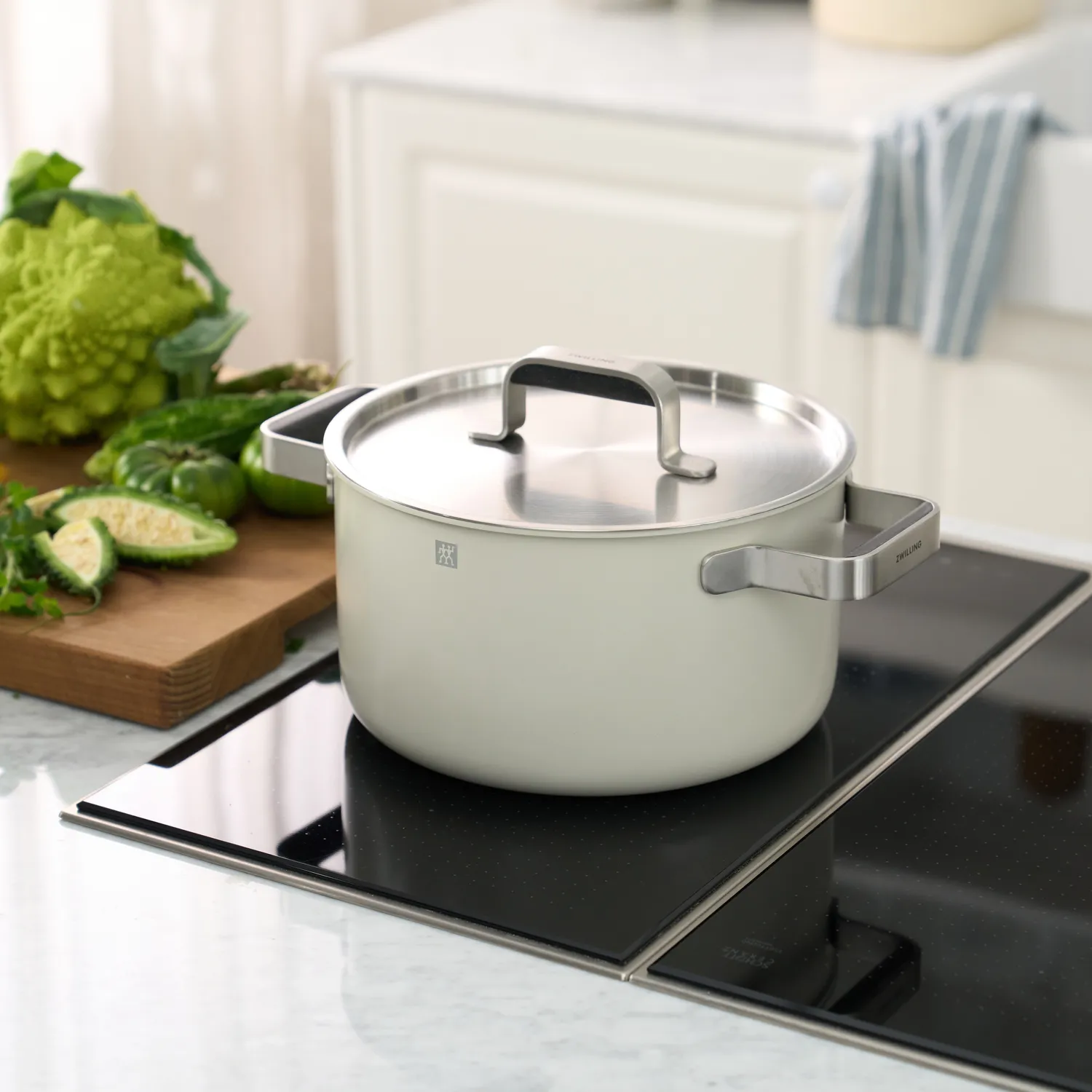Zwilling Pure Stainless Steel 6-Piece Cookware Set