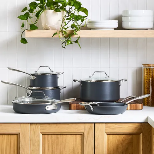 All-Clad HA1 Ceramic Nonstick 10-Piece Cookware Set