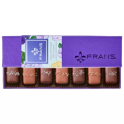 Fran’s Chocolates Gray & Smoked Salt Caramels Spring Box