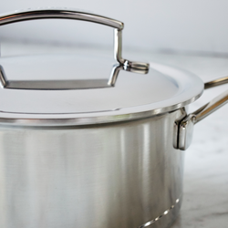 Demeyere Silver7 Stainless Steel Saucepan with Lid