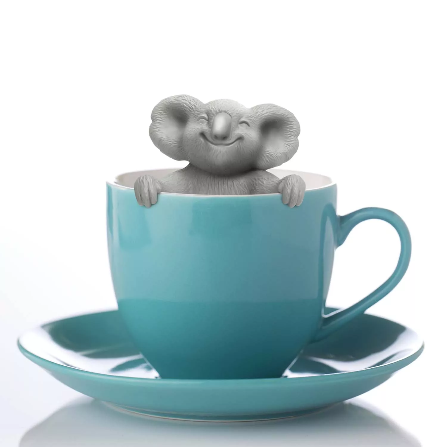 Elephant Tea Mug with Tea Bag Holder,Elephant Tea Cup