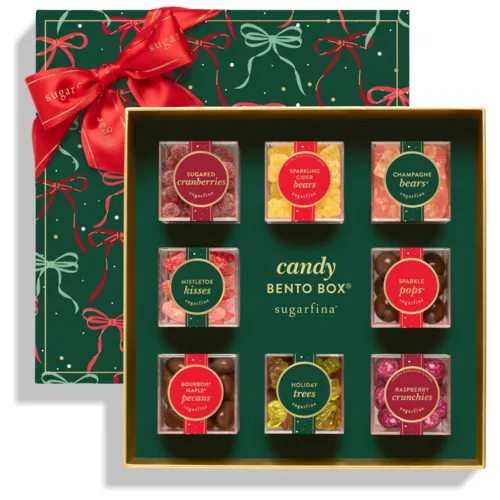 Sugarfina Happy Holidays Bento Box, Set of 8