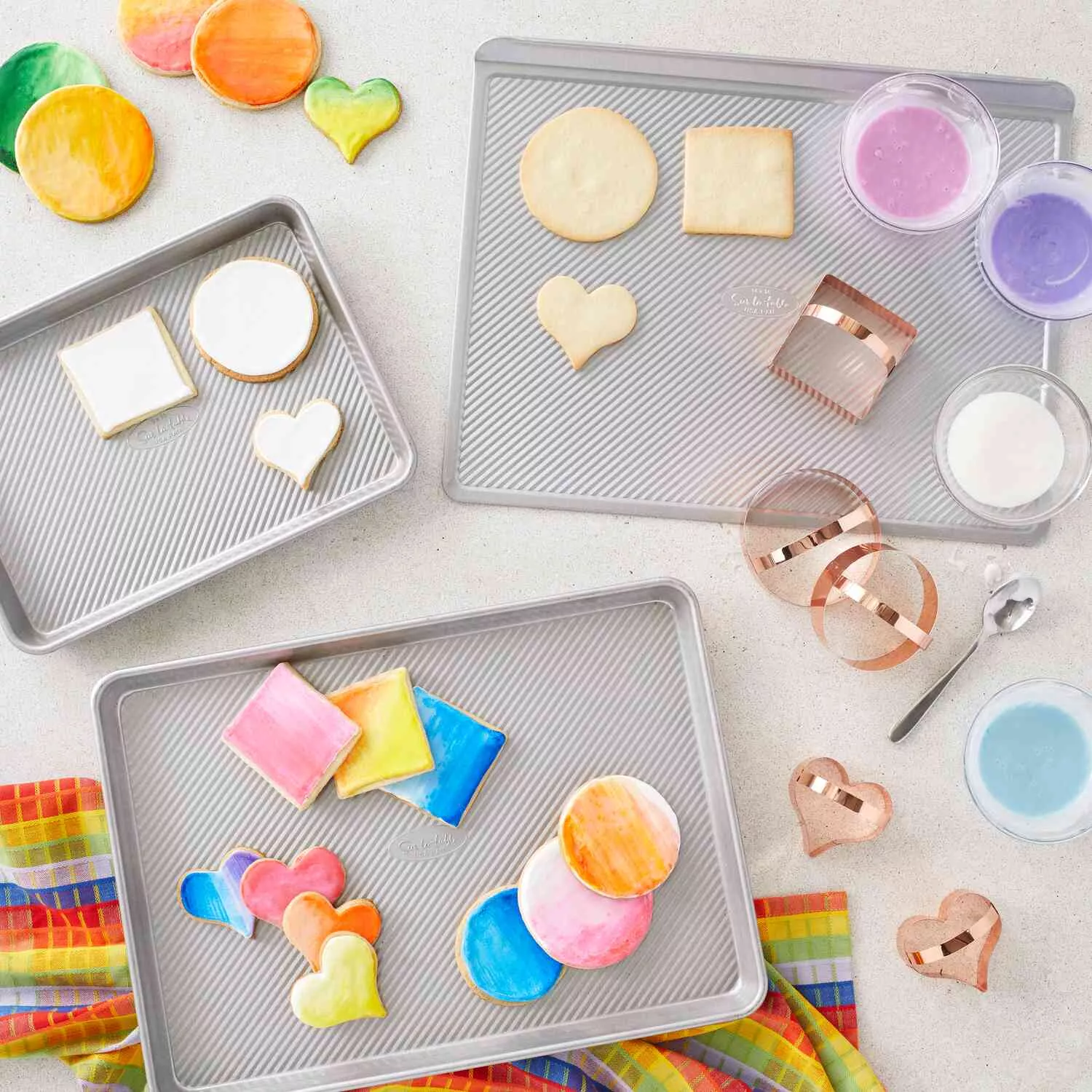 Sur La Table Platinum Pro Half Sheet Pan, 17.25" x 12.25"