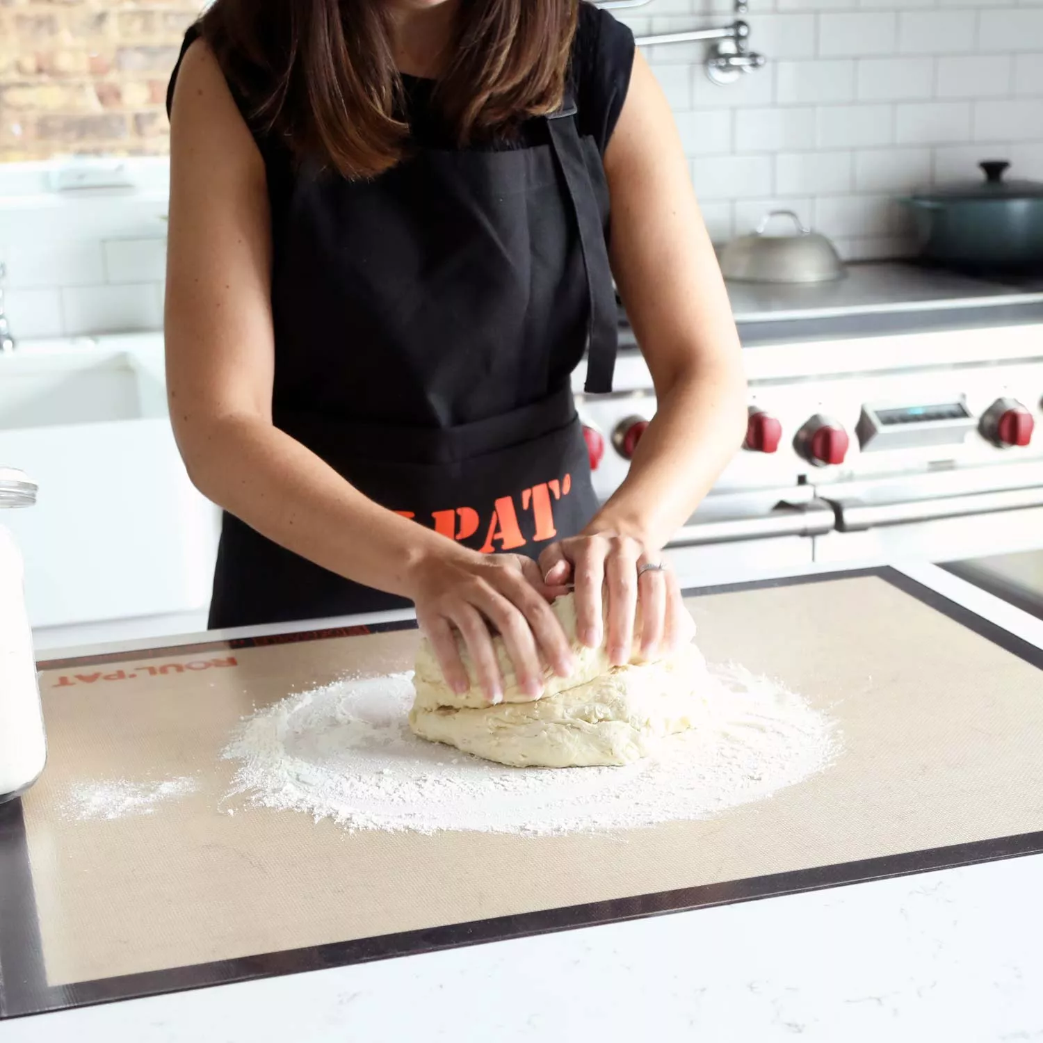 Silicon Baking Mat - Polka Dot Sheep